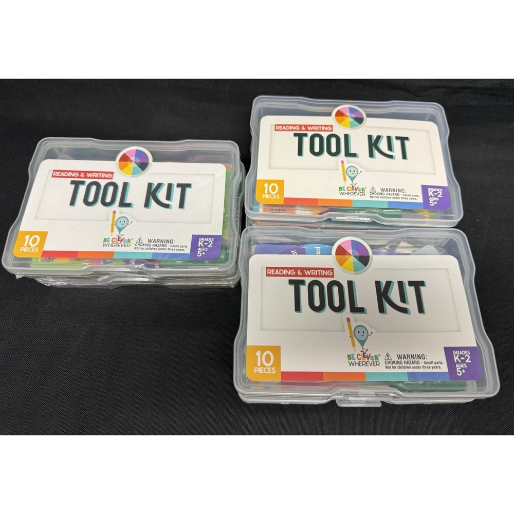 Lot Of 6 Carson Dellosa Reading Writing Tool Kits Grades K-2